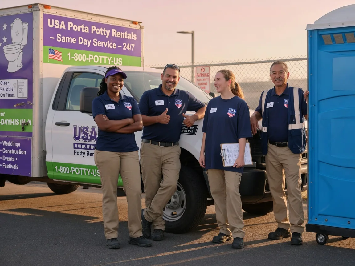 Porta Potty Rental company in Commiskey, IN