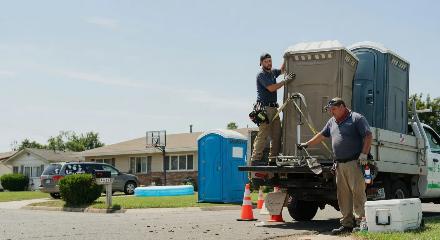 Porta Potty Rental in Commiskey, IN near me